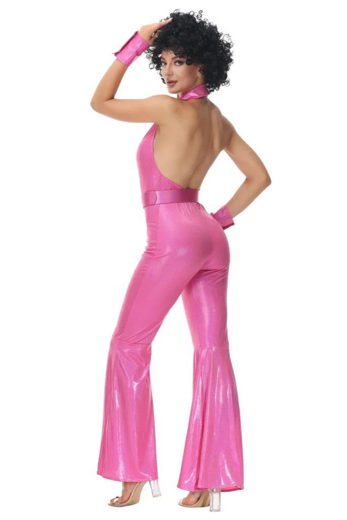 Sexy Retro 70s Disco Performance Costumes Dance Hip-hop Stage Costumes for Adult Women Cosplay Halloween 6