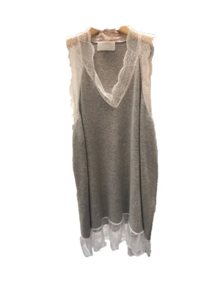 Elegant plus Size Summer Dress with Wood Grain  Sleeveless Vest Style A-Line Midi Dress for Plump Women Korean Style 5