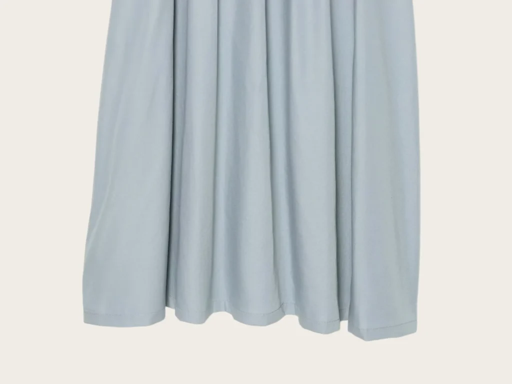 Women's Pleated Poplin 2026 New High Waist Dress Summer Casual Fashion Loose Comfortable Versatile in Assorted Colors Lady Dress 4