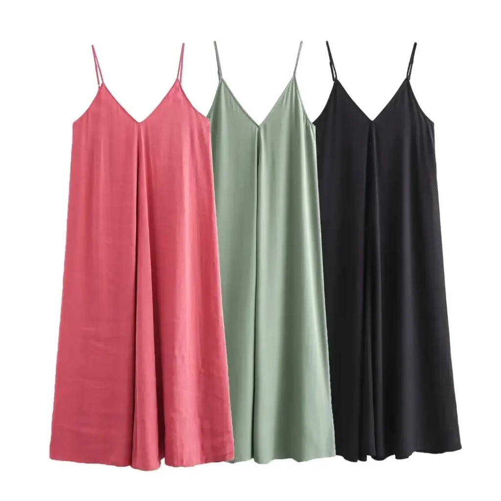 MUJER 2025 Red Slip Maxi Dress Women Sexy Backless Long Dresses for Woman Summer Beach Female Dress Draped Party Dresses Women 6