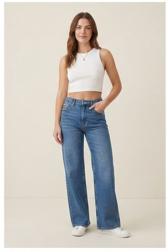 Wide Leg Jeans